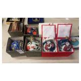 Lot of Christmas Bulb Ornaments