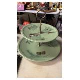 Pfaltzgraff Winterwood 2-tier serving tray