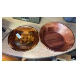 Wooden Fruit Bowls