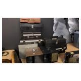 Lot of Metal Boxes and Cases