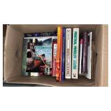 2 boxes of books