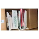 Box of recipe books