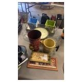 Lot of Flower Pots and Rustic Decor