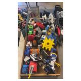 Tray Lot of Vintage Toys