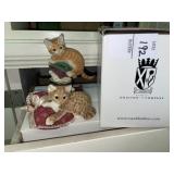 2 Royal Doulton Kitten figurines