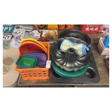 Lot of Kitchen Items and Apple Peeler