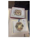 Lot of 3 White House Christmas Ornaments