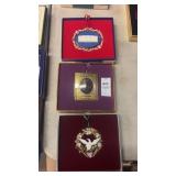 Lot of 3 White House Christmas Ornaments