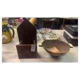Swahili Bowl and Letter Holder