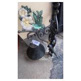 Metal  bell wall hanger