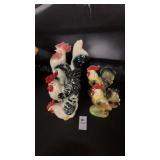 Lot of Rooster Decor