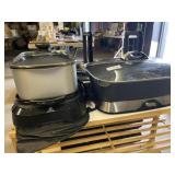 Presto electric skillet & west bend slow cooker