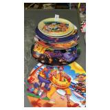 Lot of McDonaldï¿½s Plates and Superhero Mugs