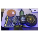 Frisbee, Cup Stack and Other Equipment