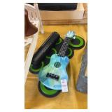 Drum Pad and Small Guitar