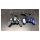 Lot of 2 PlayStation Mad Catz Controllers