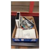 Nintendo Wii Console W 2 Controllers, Cords and