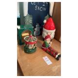 Assorted Christmas Figurines and decor