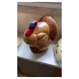 Ceramic Turkey cookie jar