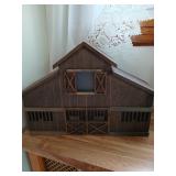 Cracker Barrel wooden light up barn