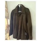 Vintage brown Wilsons Pelle Studio leather jacket