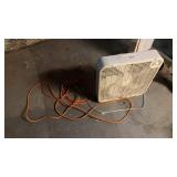 Box Fan and Extension Cord