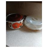 Sanko ware and divided dish