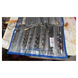 Lot of large drill bits