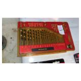 21pc High Speed Steel Drill Bit Set NIB
