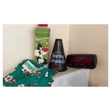 Slipper Socks, Small Storage Drawer, and alarm