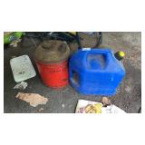 Kerosene and gas can