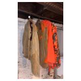 Lot of Hunting Jackets