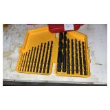 Assortment of drill bits