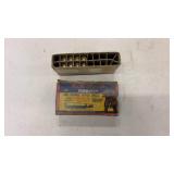 300 Savage Fired Brass W Vintage Winchester Box
