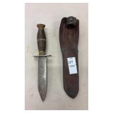 WWII Knife W Sheath