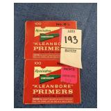 Pack of 2 Remington No. 6.5 Kleanbore Primers