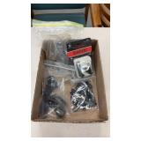 Tray Lot of Scope Mounts, Gun Parts and More