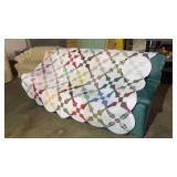 Caribbean Bride Handmade Quilt 68x72