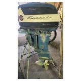 Evinrude Big Twin 35 Motor on tripod