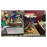 ENESCO Musical Nativity & Wood Windmill