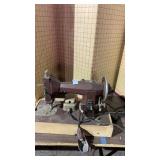 Kenmore sewing machine & cutting board