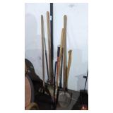 Lot of garden tools