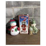 Christmas Decor Lot Plush