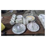 Large lot of assorted glass dishes