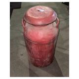 Vintage Painted Milk Can