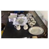 Rose Pattern China Set