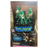 Animated frog band sound activated