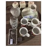 Lot of Misc Mug Set, Plates, etc.
