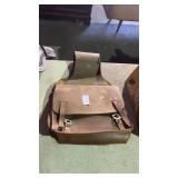 Vintage Leather Saddle Bag