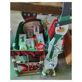 Christmas Carol figures and misc Christmas decor